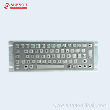 Waterproof Vandal Keyboard for Information Kiosk